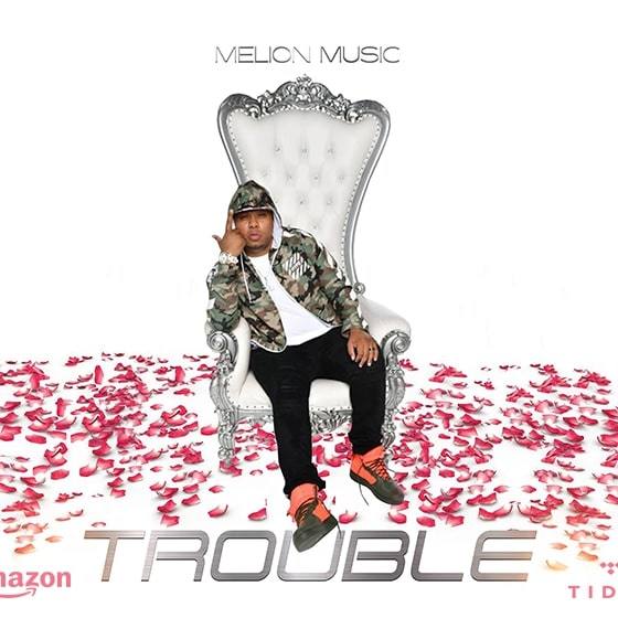 Album cover for "Trouble."